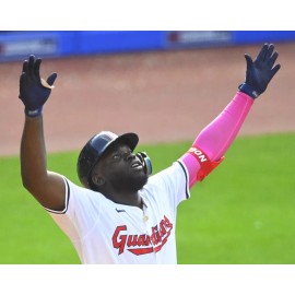 Unbranded 8x10 Photo JHONKENSY NOEL Cleveland Guardians Indians Rookie Prospect