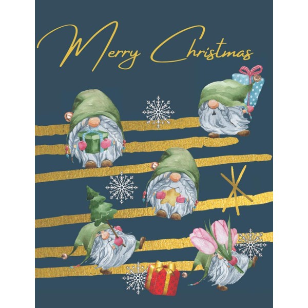 Merry Christmas 2021 Monthly & Weekly Planner 12 Month at