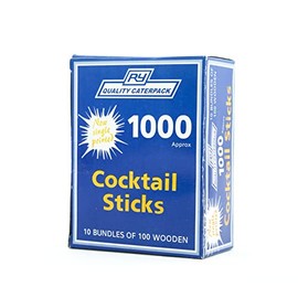 Caterpack Cocktail Sticks - 1000 Count,Package May Vary