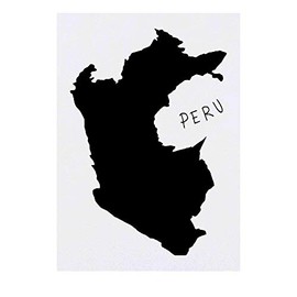 'Peru Country' Temporary Tattoo - Water Resistant, Skin-Safe, Non-Toxic Transfer (TO00025472)