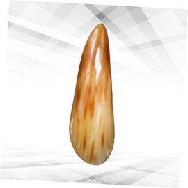 TOVINANNA Natural Horn Massage Scraping Plate Acupuncture Massage Tool for Face Neck Back Multi Functional Gua Board Smooth Easy to Hold for Home and Professional Use Random Color