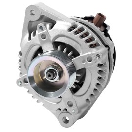 11390N Alternator Compatible with 2008-2012 Honda Accord, 2009-2014 Acura TSX L4 2.4L, 130Amp/12Volt Automotive Replace for: 104210-5890 31100-R40-A01