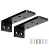 AUTOHJ Floating Shelf Brackets 6 inch 4 Packs L Bracket