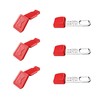 KNIPEX TetheredTool Clips + ColorCode Clips, Red, 3 of Each