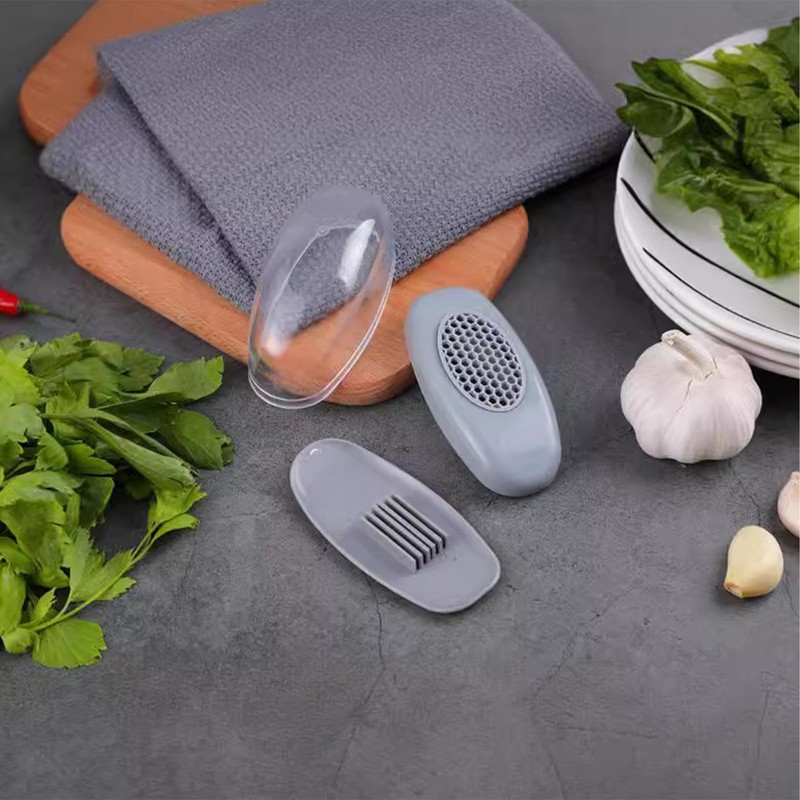 Garlic Grinder，Garlic Grater，Garlic Chopper，Garlic Press - Efficient Garlic Crusher Press