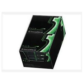 Wrigleys 5 GUM Rain - A Tinglings Spearmint Natural and Artificial Flavors Sugarfree GUM - 12 Fifteen - Pieces Packages (180 Pieces Rain GUM Total)