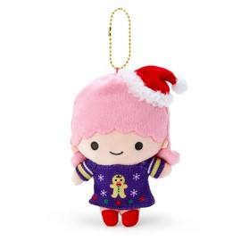 Sanrio 710920 Little Twin Stars (Lara) Mascot Holder (Christmas Sweater Design)