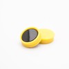 Bullseye Office 24 Round Green Fridge Magnets, Button Shaped, Small