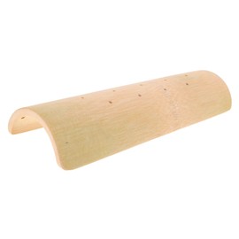 VICASKY Bamboo Cervical Vertebrae Travel Pillow Travel Neck Pillow Pillows Neck Pillow Wooden Cervical Pillow Cervical Neck Pillow Bamboo Neck Pillow Beige