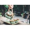 Silk Road Teas, Decaffeinated Organic Spring Green Tea, Spring Pluck,