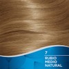 Wella Deluxe, Tinte Permanente 7 Rubio Medio Natural, 207 G