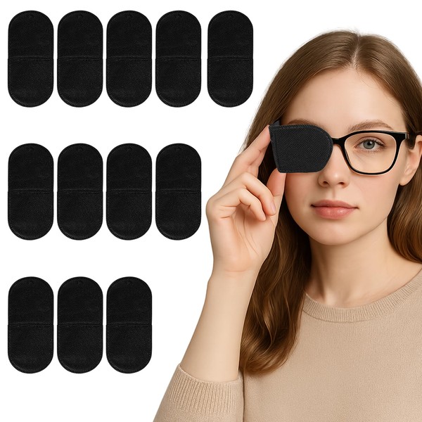 12 Pcs Eye Patch, Lazy Glasses Patches for Kids, Eyepatch