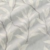 VOGOL Grey Valances for Windows, Lovely Leaf Print Window Treatment