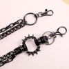 Styquenzer Punk Chains for Pants Men Wallet Chains Double Layer