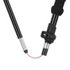 Telescopic Hiking Pole Portable Aluminum Alloy Folding Walking Stick for