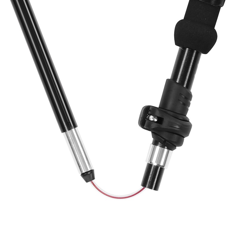 Telescopic Hiking Pole Portable Aluminum Alloy Folding Walking Stick for
