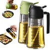 16oz Glass Olive Oil Sprayer - Dual Dispensing for Cooking