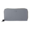 H.I.S Zip Around Wallet Grey, gray