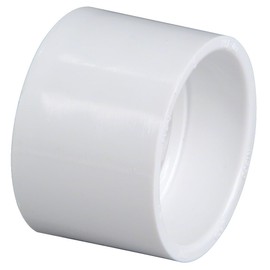 NIBCO Fig No U4801, 1-1/2 in. PVC DWV Coupling Hub, Solvent Weld