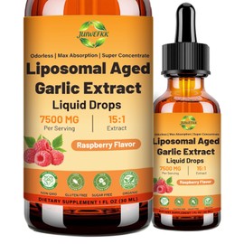 Liposomal Aged Garlic Extract Liquid Drop 500 mg, 15:1 Extract, Odorless