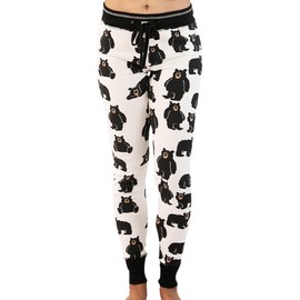 Lazy One Mama Bear Leggings, Tees, Pajama Separates and Cozy Casual Loungewear for Women (Large)