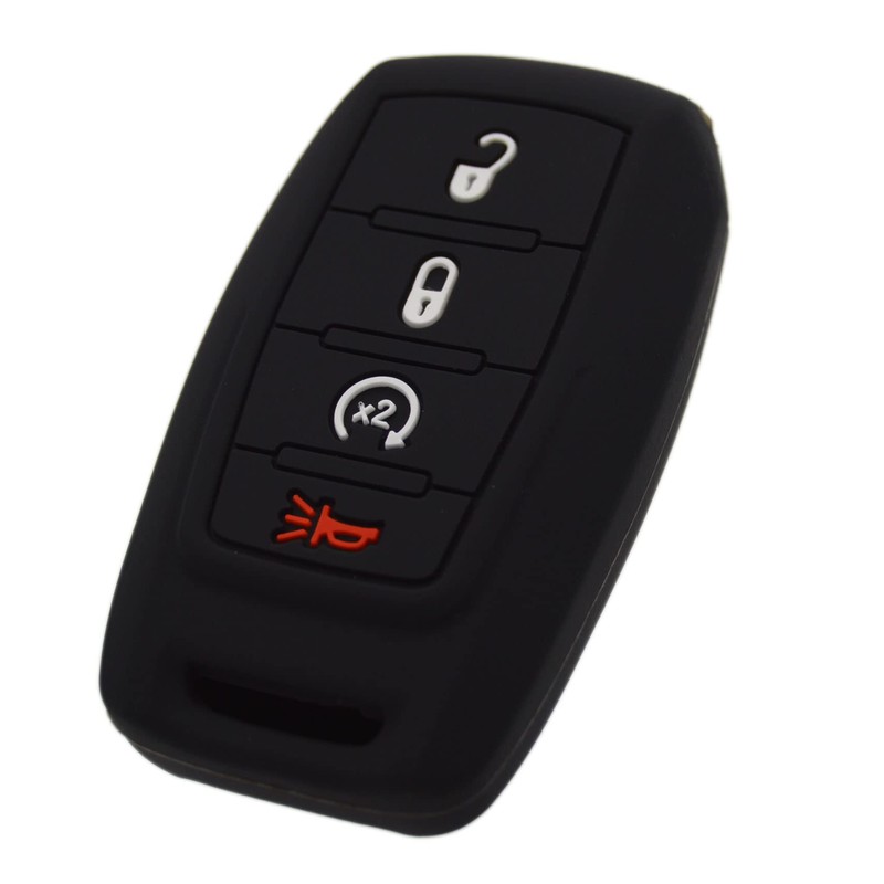 Silicone Remote Key Fob Cover Case for Ram 1500 2500