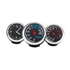 Mobestech Mechanical Thermometer Car Dashboard Clock LED Backlight Durable Metal