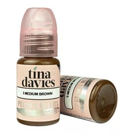 Tina Davies X Permablend - Dark Brown 1/2oz Microblading