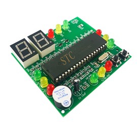 Traffic Light Controller DIY Kit, Traffic Electronics Learning Board Kit DIY Soldering Practice Kit for Students Teens