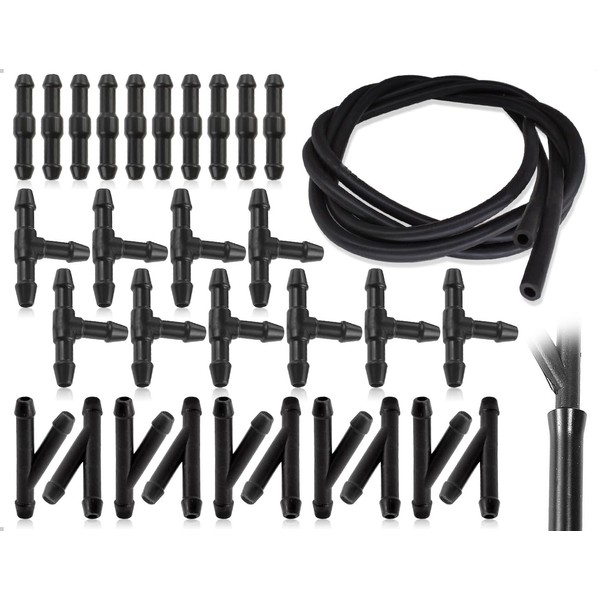 Lhbwhiz 3 m Windscreen Washer Hose Set, Wiper Hose Repair