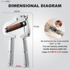NESOHC-LLEW Adjustable Grip Strength Trainer: Premium 304 Stainless Steel Structure,