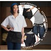 Avalon Kitchen Server aprons with 3 Pockets - Waitress Apron