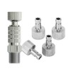 VOANZO Airbrush Quick Release Coupling 1/8 with 5 Male Connectors