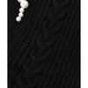 Jill by Jill Stuart Women's Pearl Tuki Cable Knit Sweater,