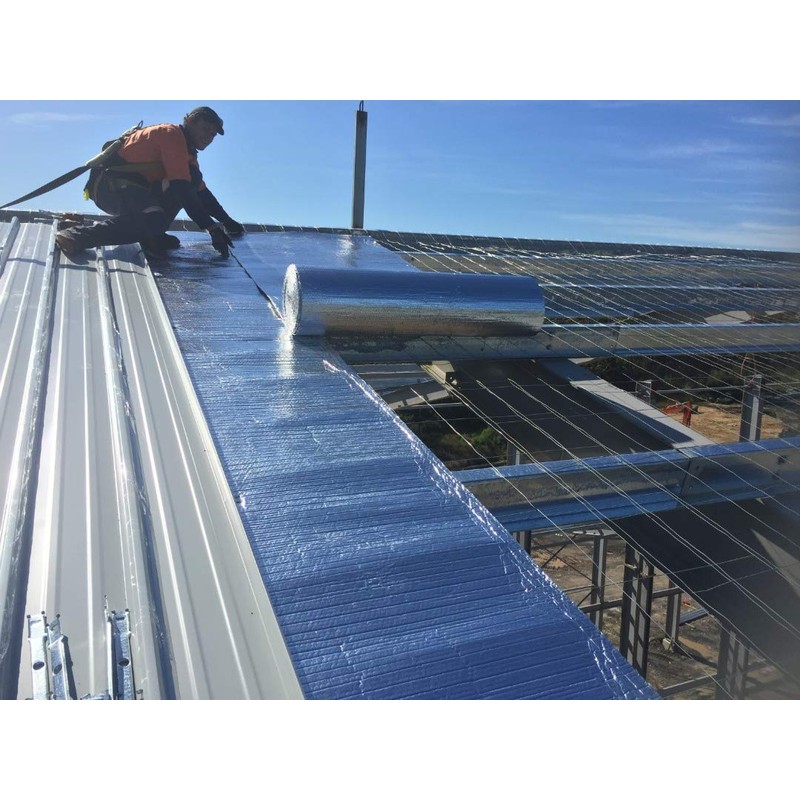 Reflective Foam Core Solid White Insulation 4ft x 25ft Vapor