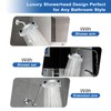 SOMDARHK High Pressure Shower Head: Rain Fixed Shower Heads with