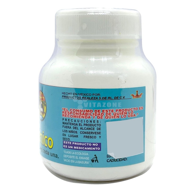 Vitamina B5 Ácido Pantoténico 30 capletas Riket