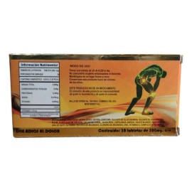 1 Caja Vi-b-flex 30 Tabletas C/u 500 Mg