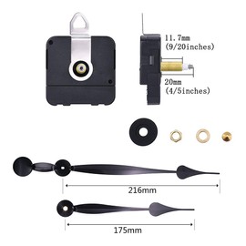 19-inch Large Wall Clock with High Torque Movement