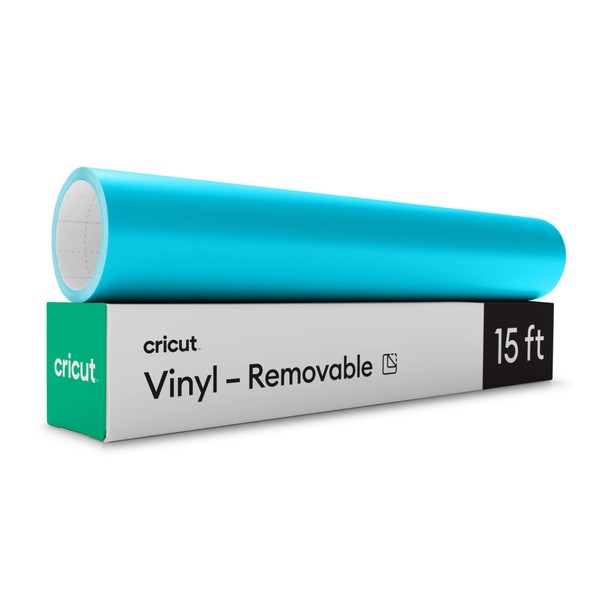Cricut Premium Removable Vinyl (12 in × 15 ft), No-Residue