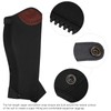 2Pcs Leather Half Chaps Equestrian Horse Riding Half Chaps Leg