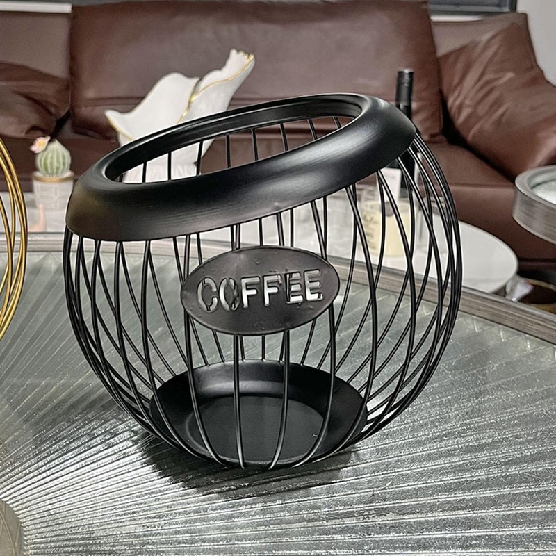 gernie Coffee Pod Holder, Black, 1 Set, 1 Item, 1