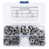200 Pcs Rosette Washers, Stainless Steel Countersunk Washers with Flat