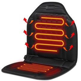 Seat Cushion with Heat:Winter Heated Seat Cover with Fast Heating On The Go to Reduce Stress