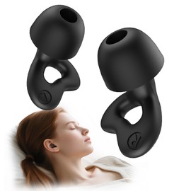 Ear Plugs for Sleeping Noise Cancelling, Soft Silicone Earplugs for Sleep, 45dB Reusable Noise Reduction Ear Plugs with 8 Ear Tips, Hearing Protection for Concerts and Travel