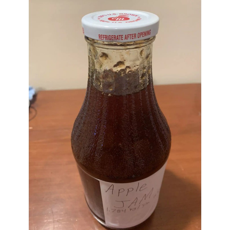 HOMEMADE FRESH MADE 1.8 kg 4 lbs. APPLE JAM APPLE