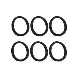 BLUEWING Tactical Rubber Bands Black 50g Bait Rigging for Fishing, Size 8#