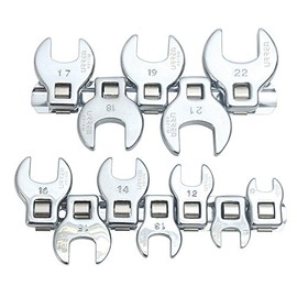 Urrea Herramientas 4900-12M Juego de 12 Llaves Pata Cuervo Métricas