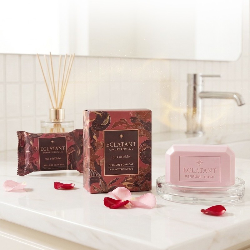 Eclatant Velier Fragrant Floral Musk Scented Soap Bulk Pack of