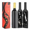 5-Piece Wine Accessory Set for Home Bars – Bottle-Shaped Corkscrew